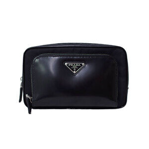 PRADA Re Leather Belt Bag Body